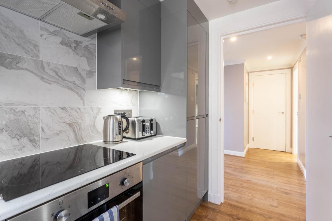 Stunning 1 Bed Merchant City Apartment With Parking Glasgow Bagian luar foto