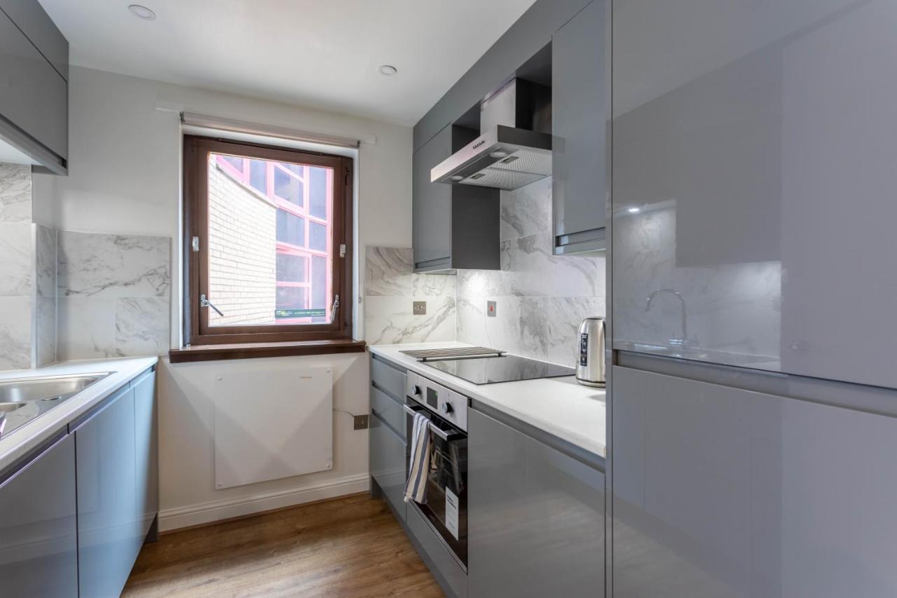 Stunning 1 Bed Merchant City Apartment With Parking Glasgow Bagian luar foto